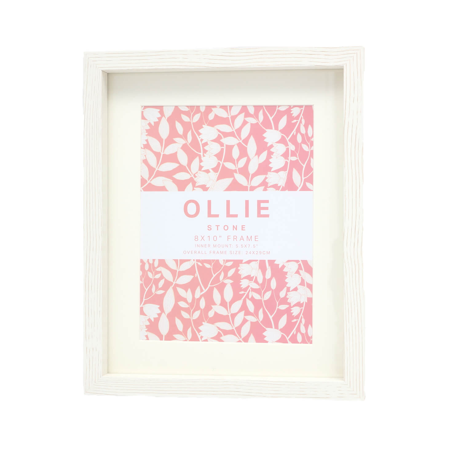 Ollie Photo Frame 8x10" Stone Home Store + More